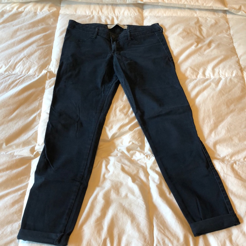 Navy chinos